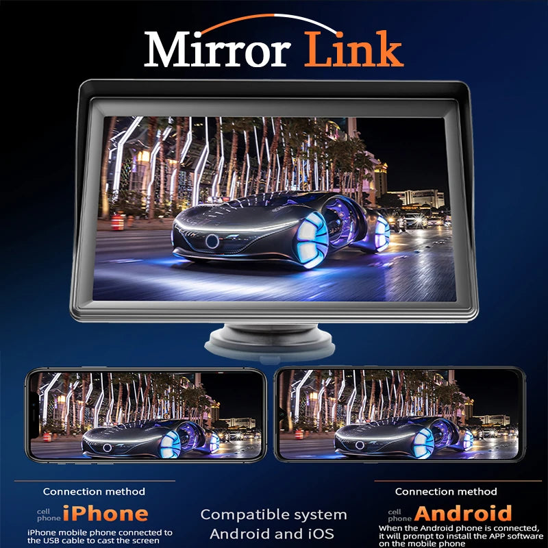 7-Inch Universal Car Multimedia Player